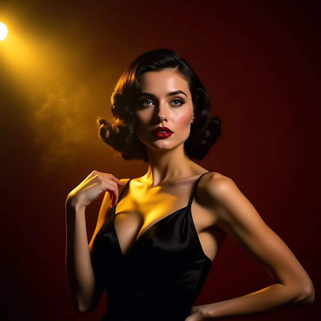 Vintage Glamour Portrait original